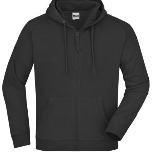 James & Nicholson Hooded Jacket JN059 - black