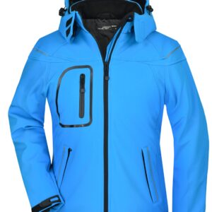 James & Nicholson Ladies' Winter Softshell Jacket JN1001 - aqua