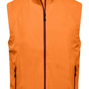 James & Nicholson Men's Softshell Vest JN1022 - orange