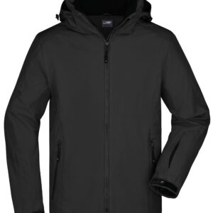 James & Nicholson Men's Wintersport Jacket JN1054 - black
