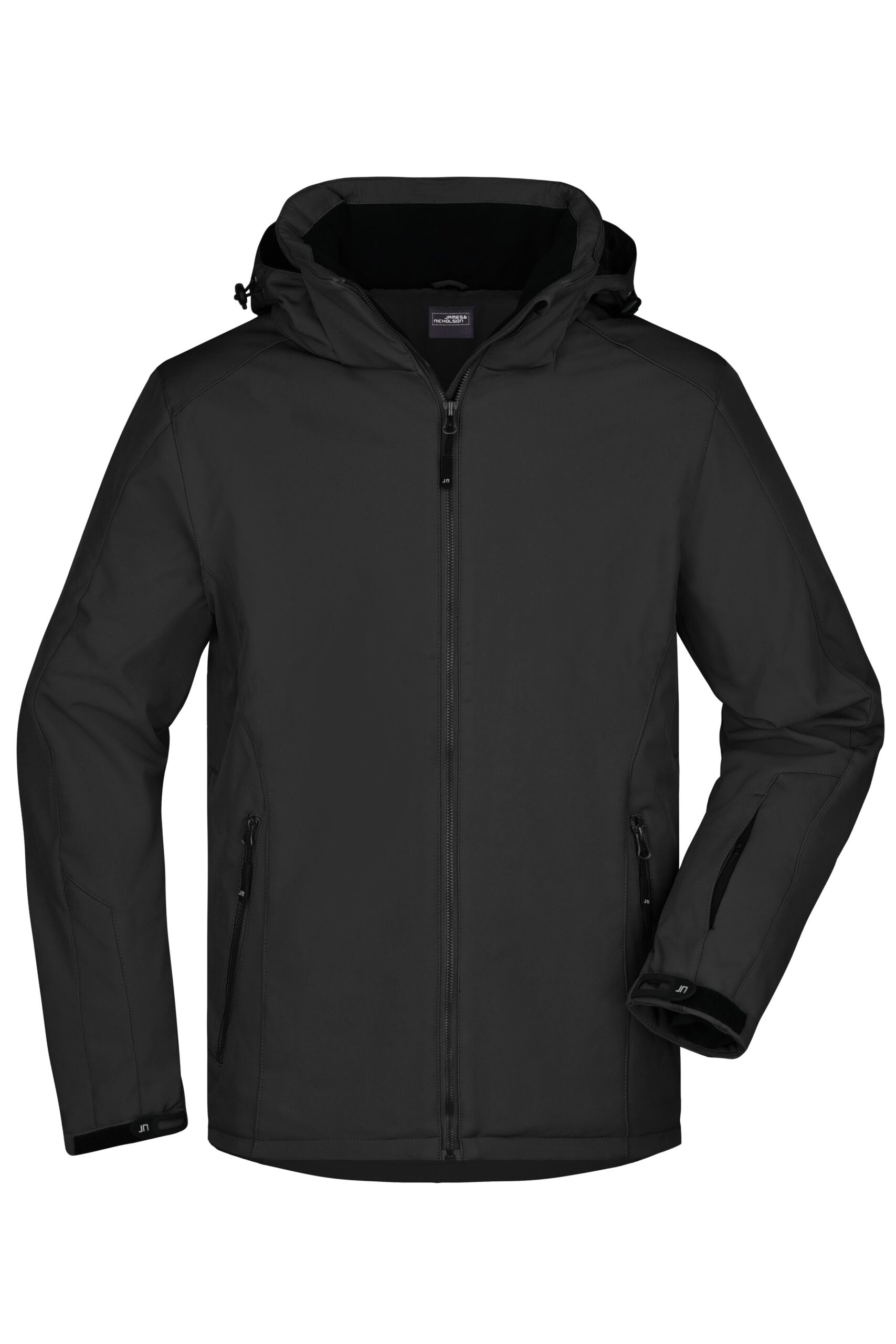 James & Nicholson Men's Wintersport Jacket JN1054 - black