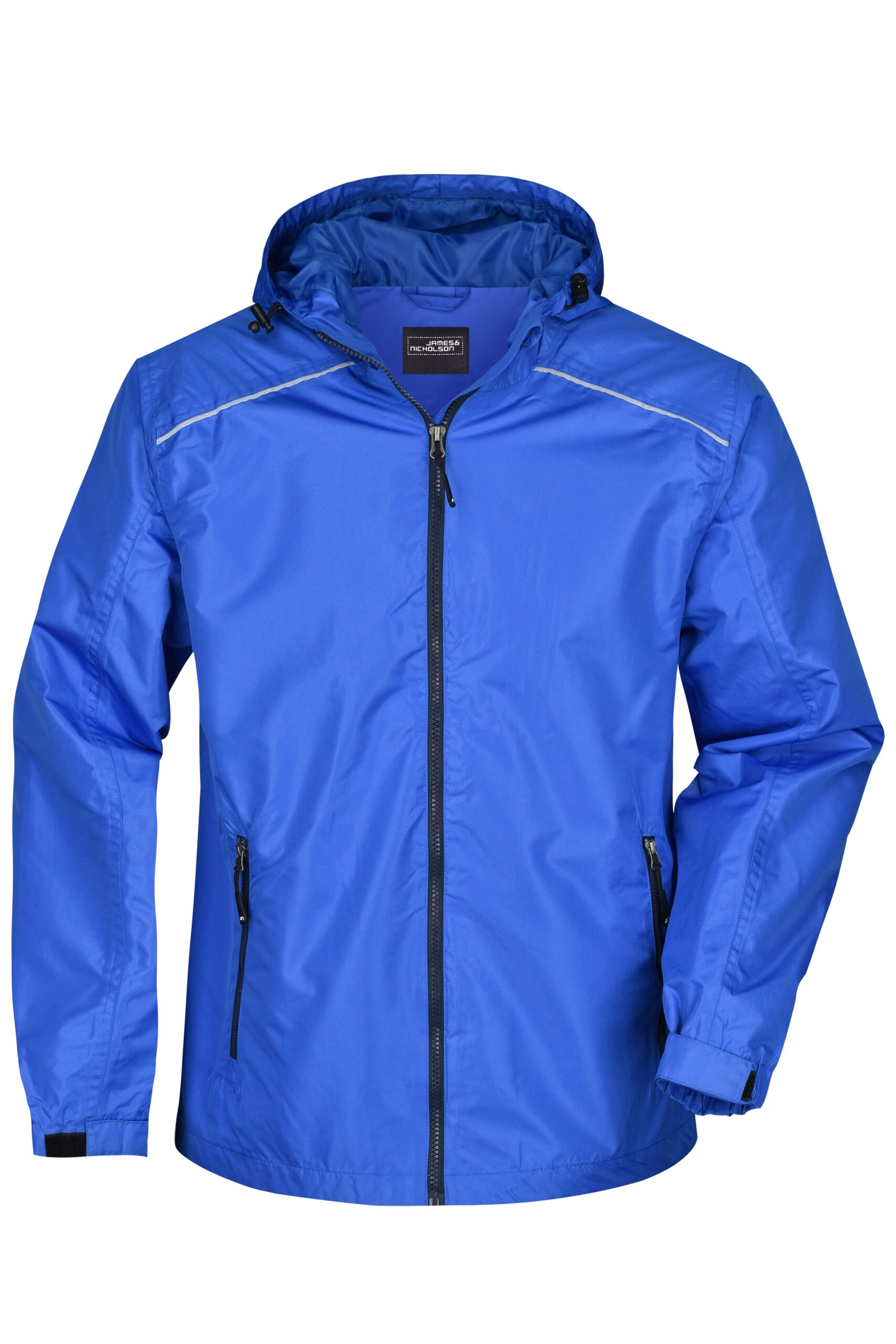 James & Nicholson Men's Rain Jacket JN1118 - royal/navy