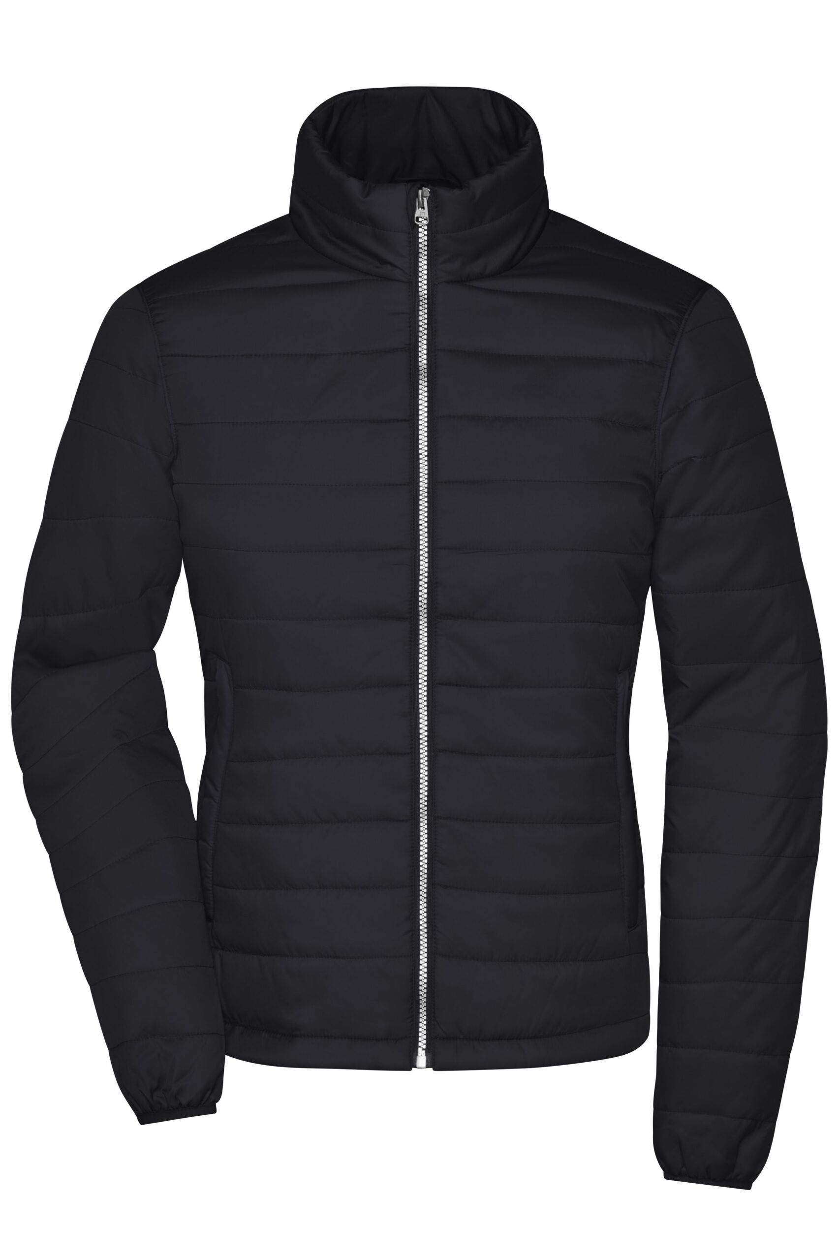 James & Nicholson Ladies' Padded Jacket JN1119 - black
