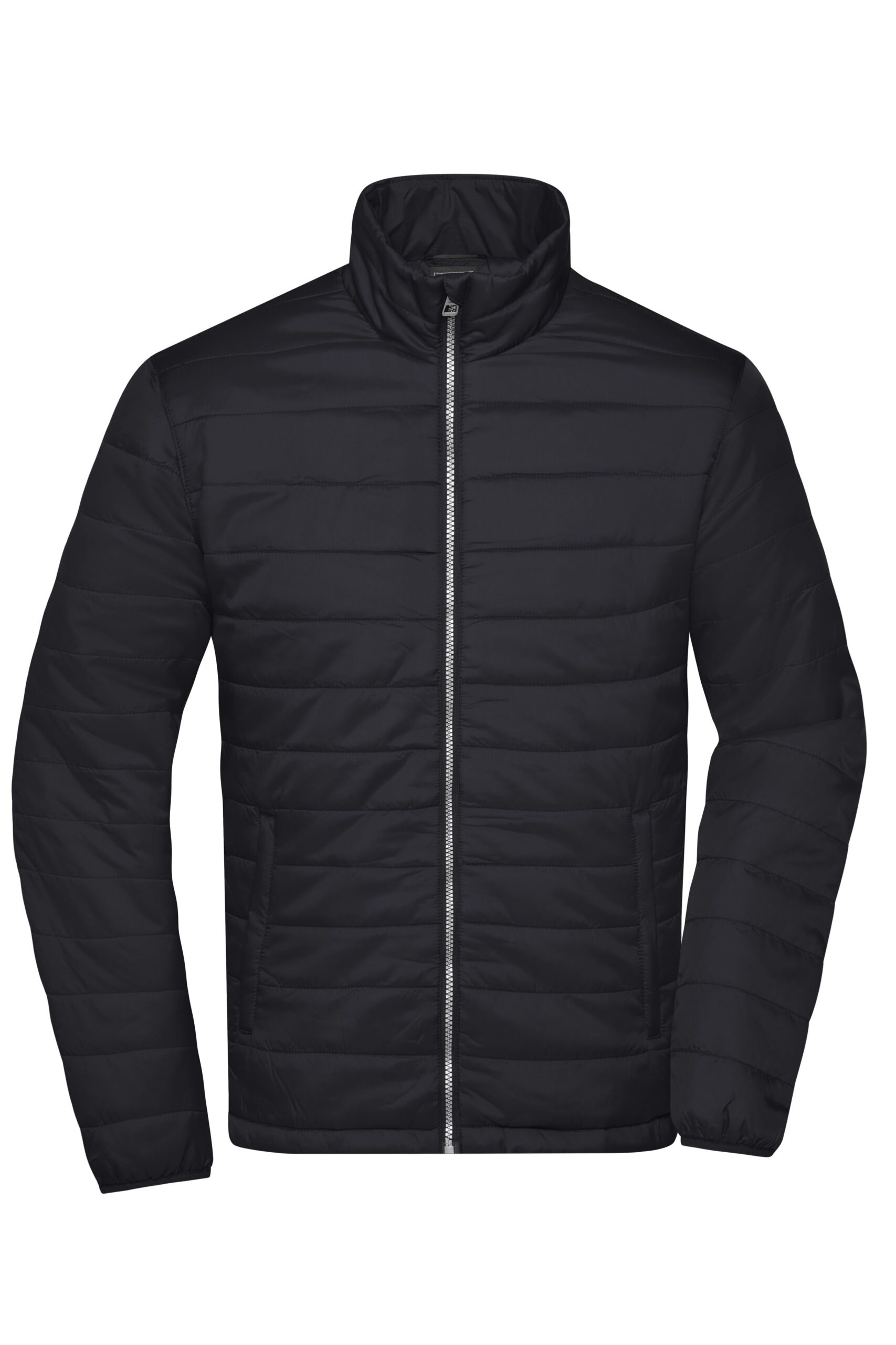 James & Nicholson Men's Padded Jacket JN1120 - black