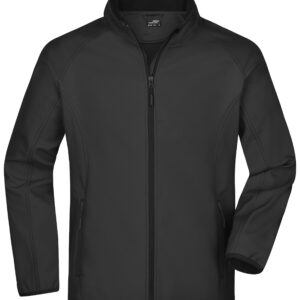 James & Nicholson Men's Promo Softshell Jacket JN1130 - black/black