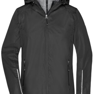 James & Nicholson Ladies' 3-in-1-Jacket JN1153 - black/black