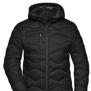 James & Nicholson Ladies' Padded Jacket JN1155 - black/black