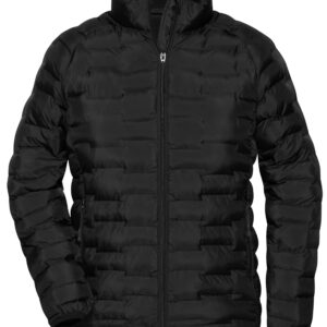 James & Nicholson Ladies' Modern Padded Jacket JN1161 - black-matt