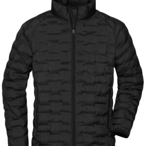 James & Nicholson Men's Modern Padded Jacket JN1162 - black-matt