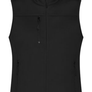 James & Nicholson Ladies' Softshell Vest JN1169 - black
