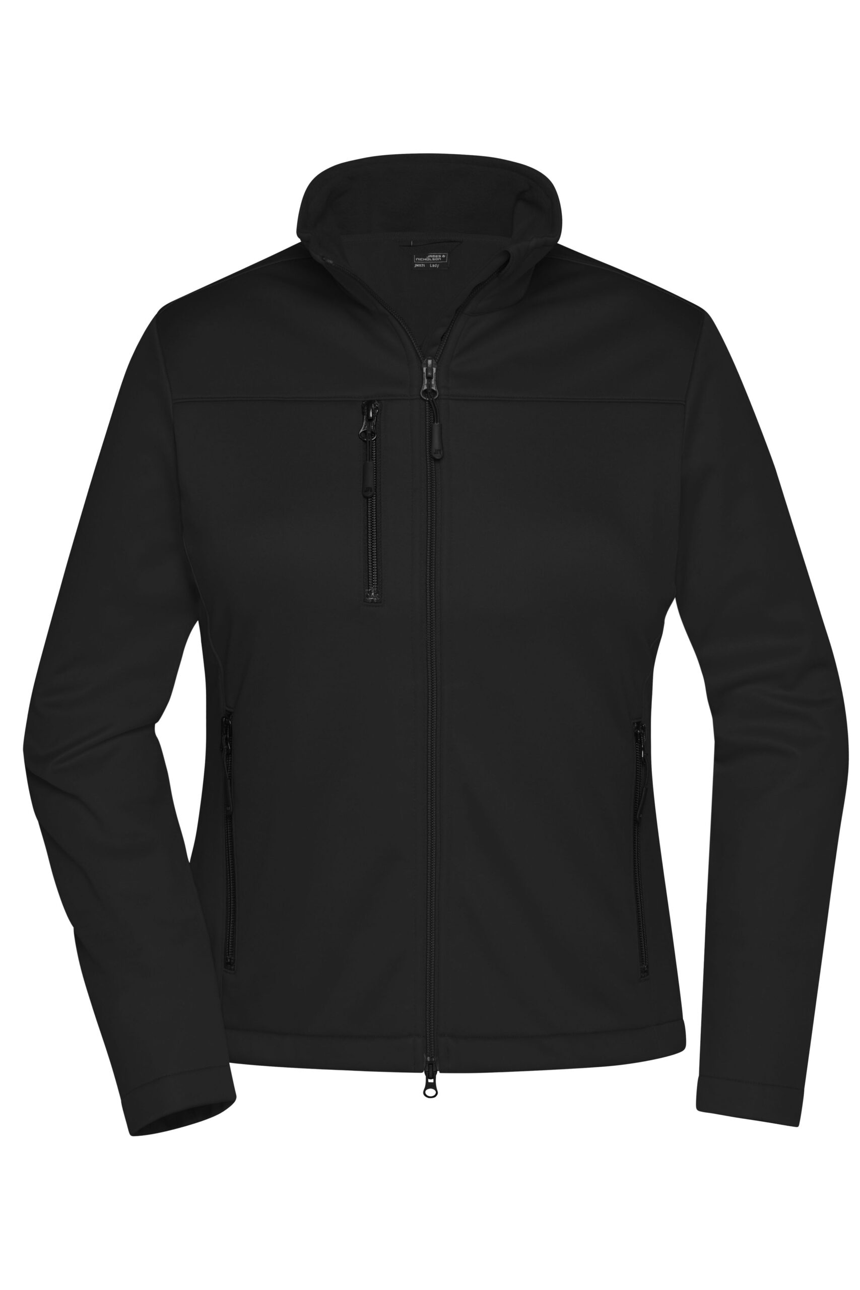 James & Nicholson Ladies' Softshell Jacket JN1171 - black
