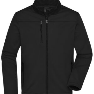 James & Nicholson Men's Softshell Jacket JN1172 - black