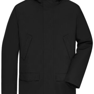 James & Nicholson Men's Business Parka JN1176 - black