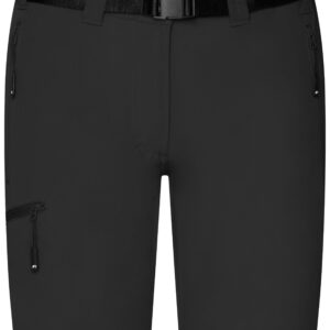 James & Nicholson Ladies' Trekking Shorts JN1203 - black