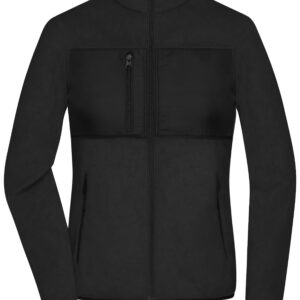James & Nicholson Ladies' Fleece Jacket JN1311 - black/black