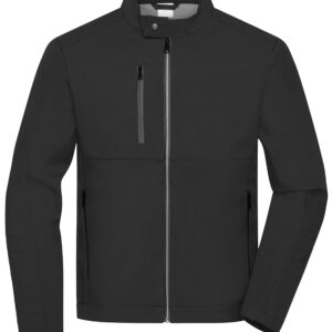 James & Nicholson Men's Softshell Jacket JN1316 - black