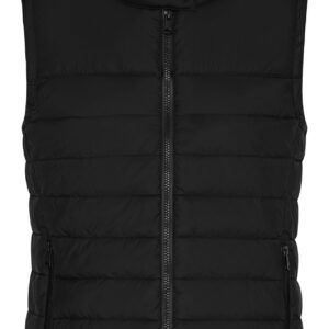 James & Nicholson Ladies' Padded Vest JN1331 - black