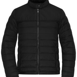 James & Nicholson Ladies' Padded Jacket JN1333 - black