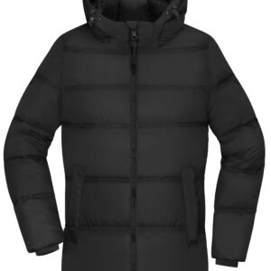 James & Nicholson Ladies' Winter Jacket JN1369 - black
