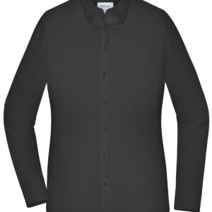 James & Nicholson Ladies' Shirt - MODERN FIT - JN1373 - black