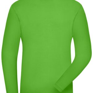 James & Nicholson Men's BIO Stretch-Longsleeve Work - SOLID - JN1804 - lime-green