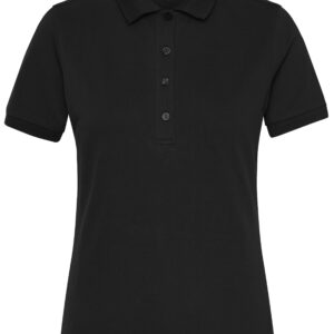 James & Nicholson Ladies' BIO Stretch-Polo Work - SOLID - JN1805 - black