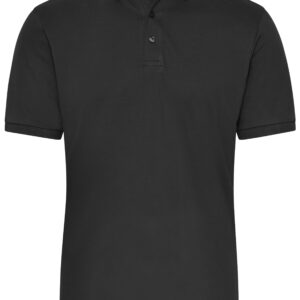 James & Nicholson Men's BIO Stretch-Polo Work - SOLID - JN1806 - black