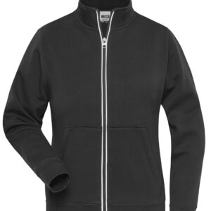 James & Nicholson Ladies' Doubleface Work Jacket - SOLID - JN1809 - black