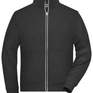 James & Nicholson Men's Doubleface Work Jacket - SOLID - JN1810 - black