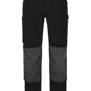 James & Nicholson Workwear Pants 4-Way Stretch Slim Line JN1813 - black