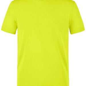James & Nicholson Men's Signal Workwear T-Shirt JN1838 - neon-yellow