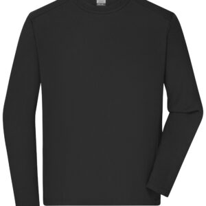 James & Nicholson Men's Workwear-Longsleeve-T JN1840 - black