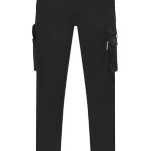 James & Nicholson Workwear-Pants light Slim-Line JN1858 - black