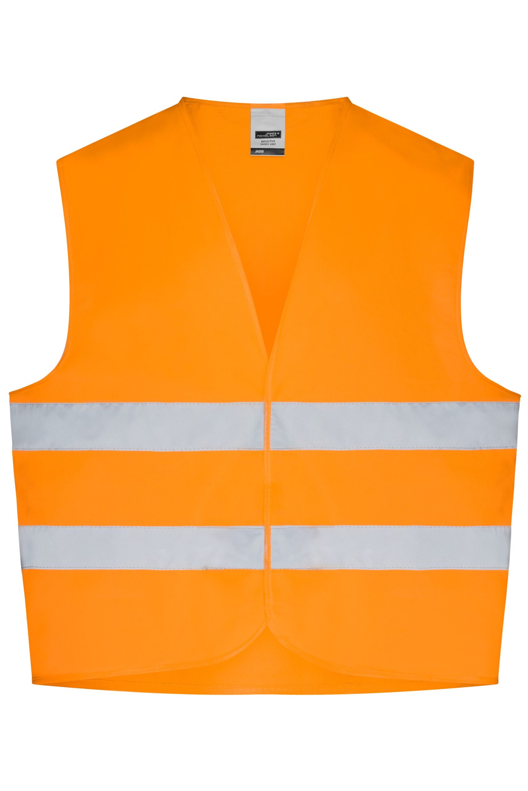 James & Nicholson Safety Vest JN200 - fluorescent-orange