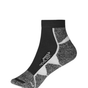 James & Nicholson Sport Sneaker Socks JN214 - black/white