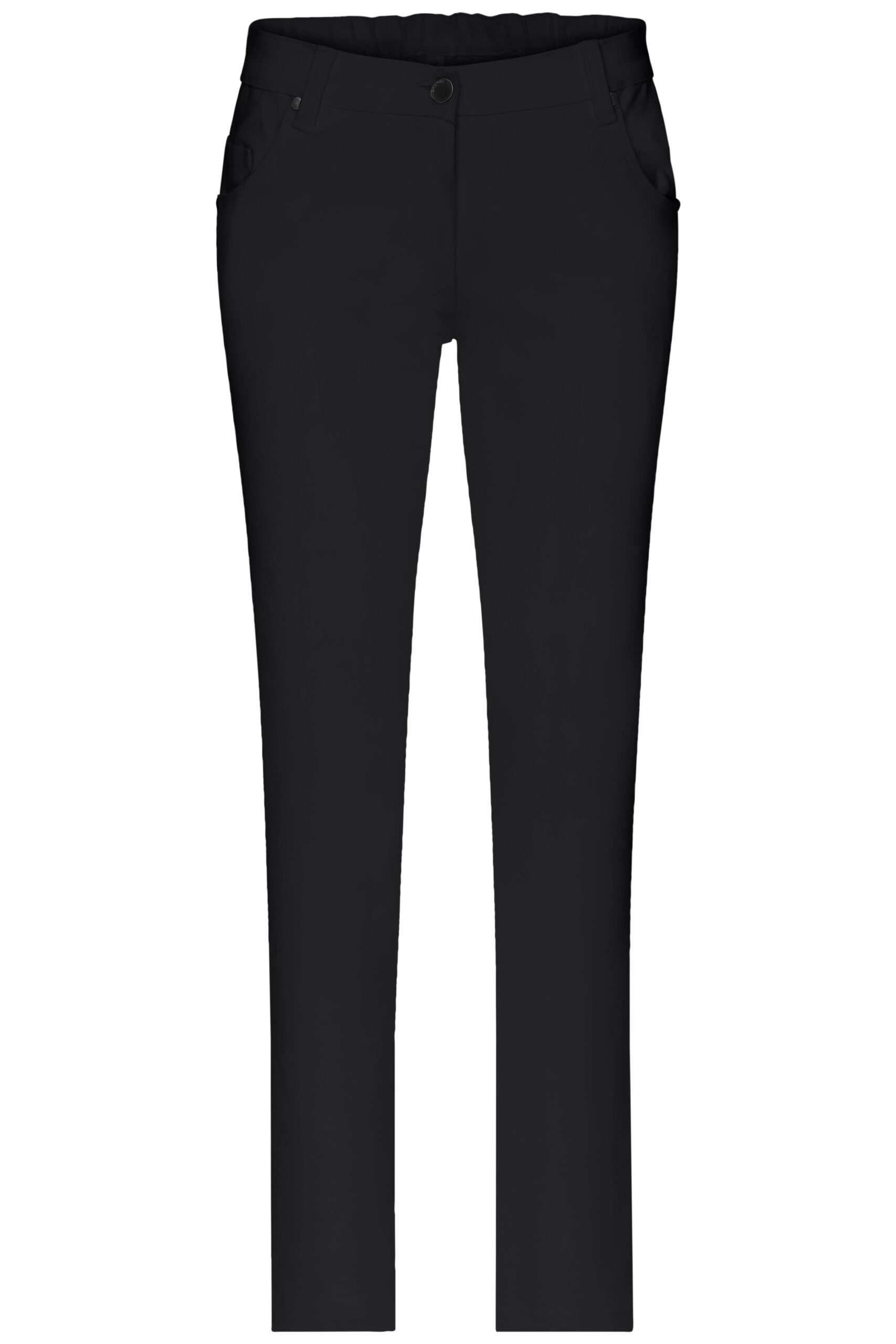 James & Nicholson Men's 5-Pocket-Stretch-Pants JN3002 - black
