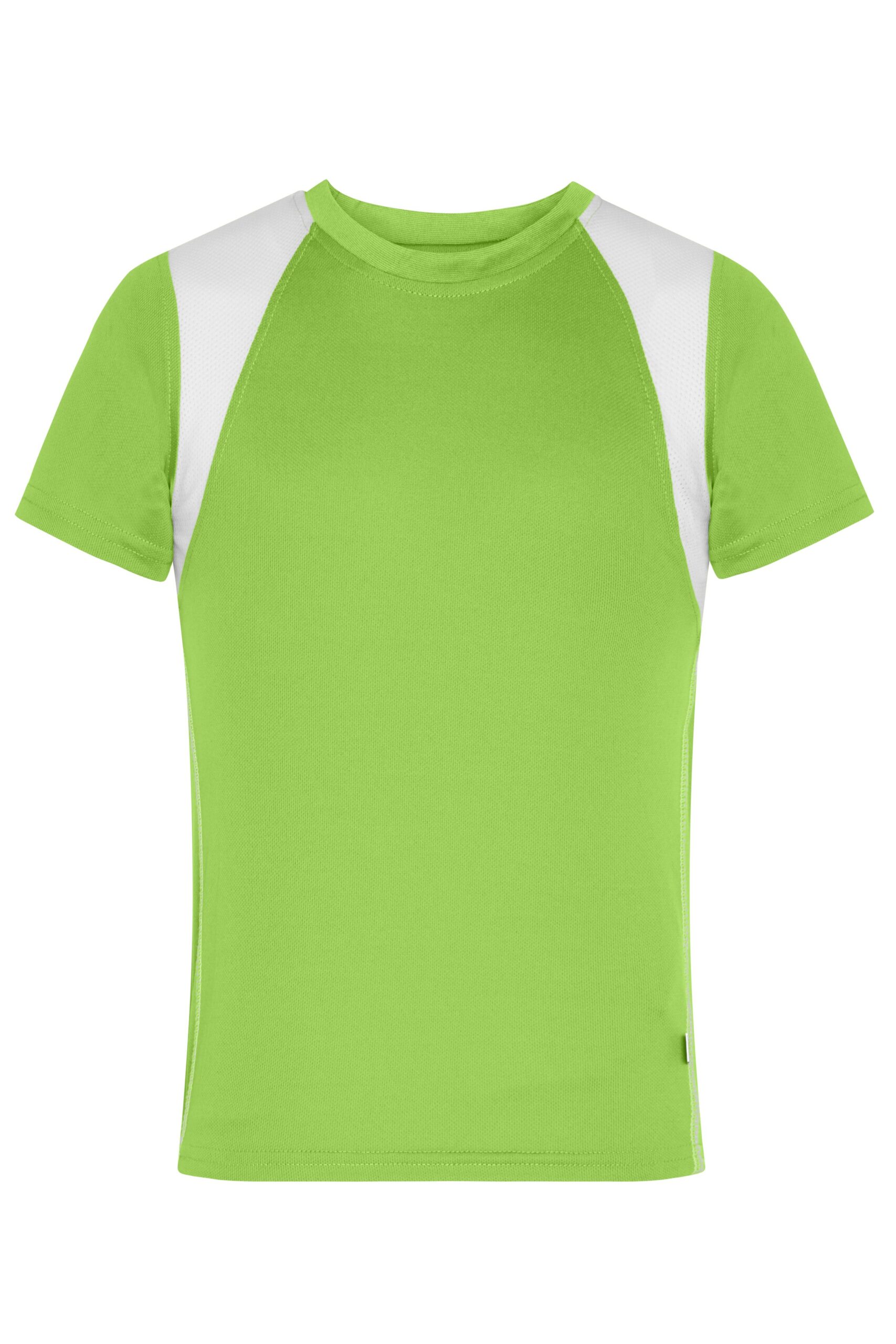 James & Nicholson Running-T Junior JN397K - lime-green/white