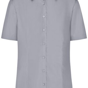 James & Nicholson Ladies' Business Shirt Shortsleeve JN643 - steel