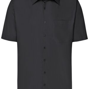 James & Nicholson Men's Business Shirt Shortsleeve JN644 - black