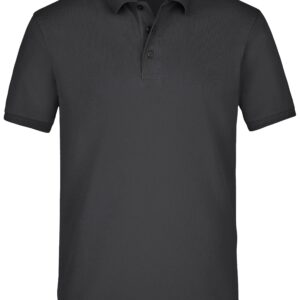 James & Nicholson Men's Elastic Polo Piqué JN710 - black
