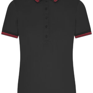 James & Nicholson Ladies' Functional Polo JN721 - black/red