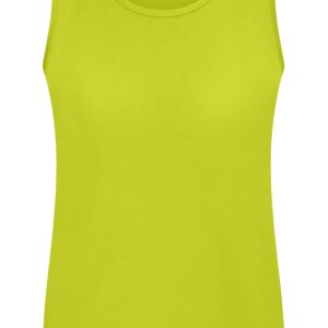 James & Nicholson Ladies' Active Tanktop JN737 - acid-yellow