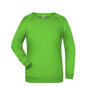 James & Nicholson Ladies' Promo Sweat JN793 - lime-green
