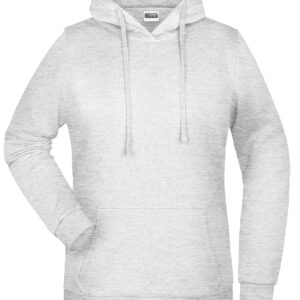 James & Nicholson Ladies' Promo Hoody JN795 - ash
