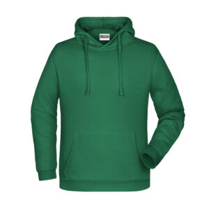 James & Nicholson Men's Promo Hoody JN796 - Irish-green