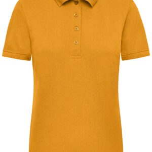James & Nicholson Ladies' Workwear Polo JN829 - gold-yellow