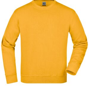 James & Nicholson Workwear Sweatshirt JN840 - gold-yellow