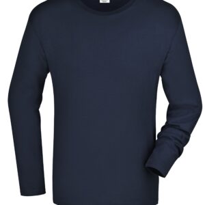 James & Nicholson Men's Long-Sleeved Medium JN913 - navy