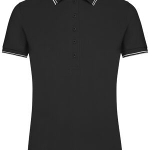 James & Nicholson Ladies' Polo JN985 - black/white