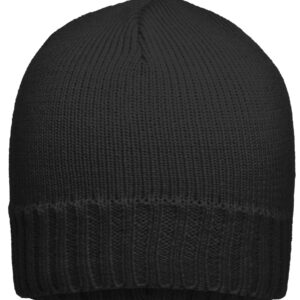 myrtle beach Rib-Beanie MB503 - black